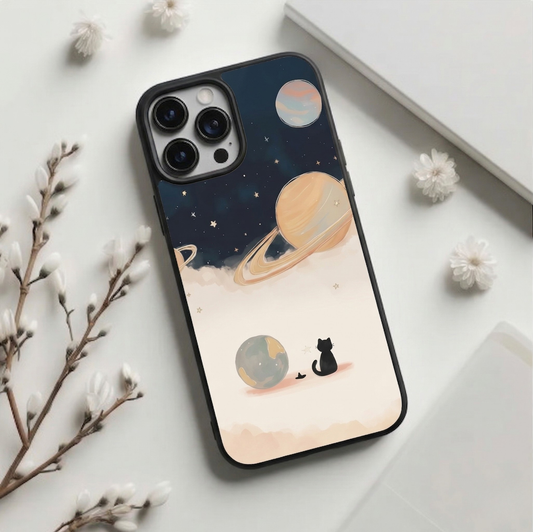 Galaxy Cat iPhone Case Cover