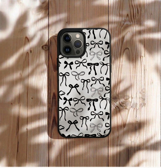 Elegant Bow Charm iPhone Case Cover
