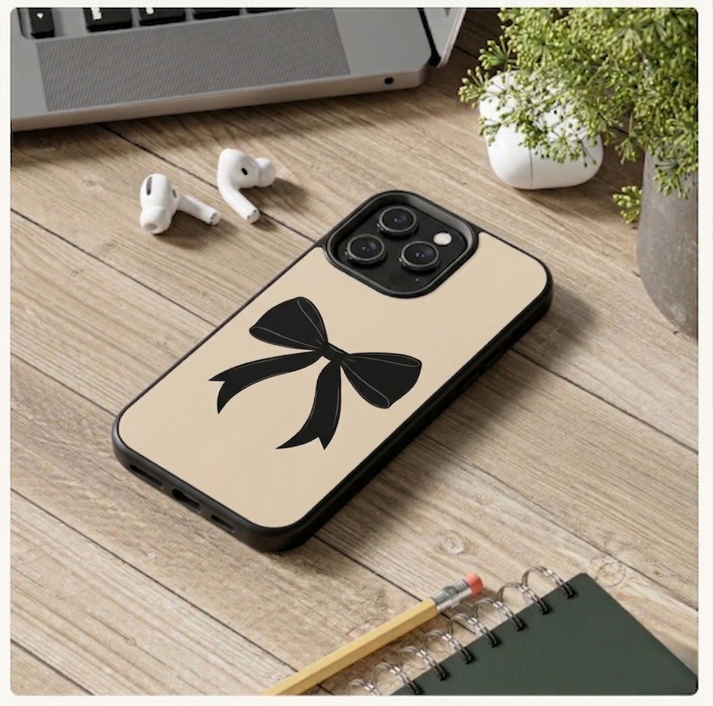 Ribbon And Bow iPhone Case -Cover