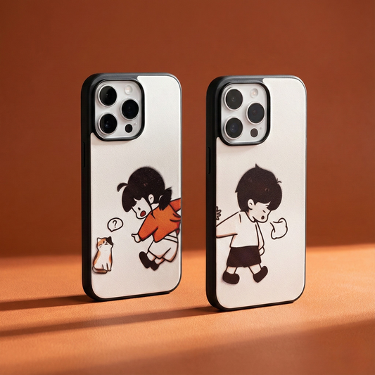 Where You Go I Go Couple Phone Covers Combo