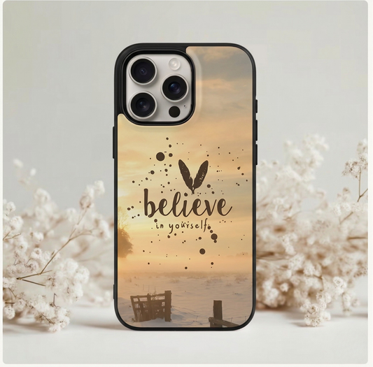 Believe Glow iPhone Case Cover