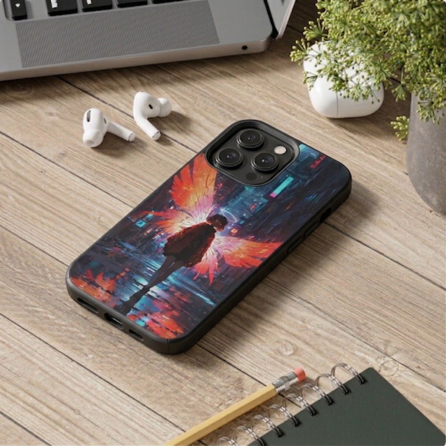 FireWing Guardian iPhone Case Cover