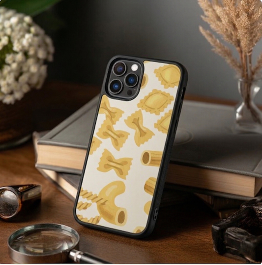 Golden Pasta Bloom iPhone Case Cover