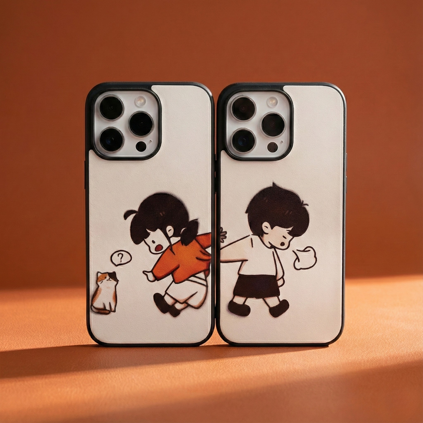 Where You Go I Go Couple Phone Covers Combo