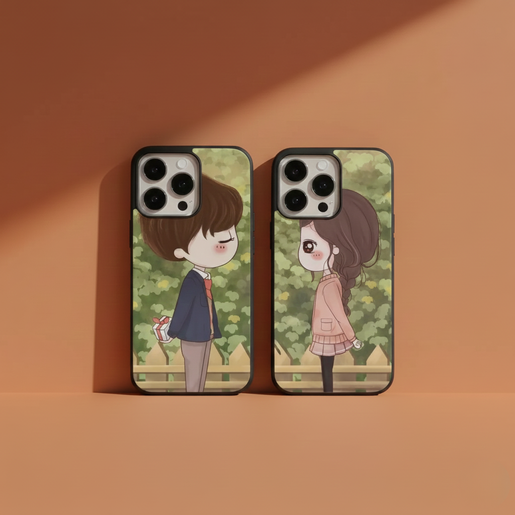 Secret Crush Couple Phone Covers Combo