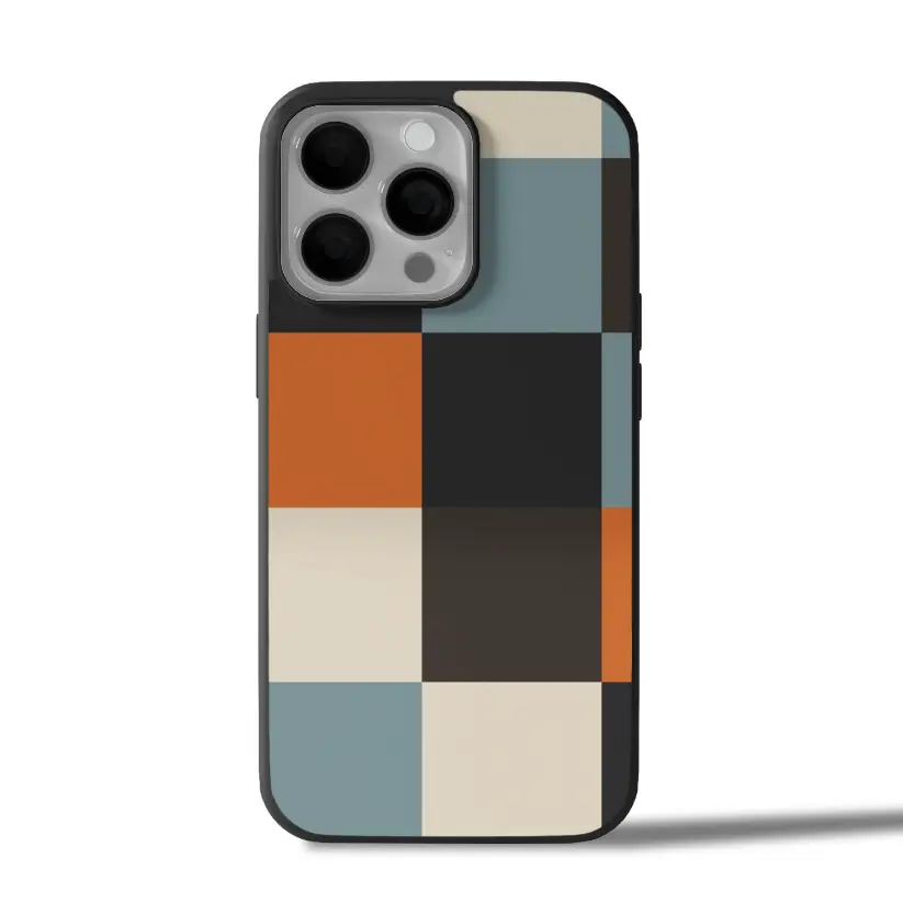 Retro Blocks iPhone Case Cover