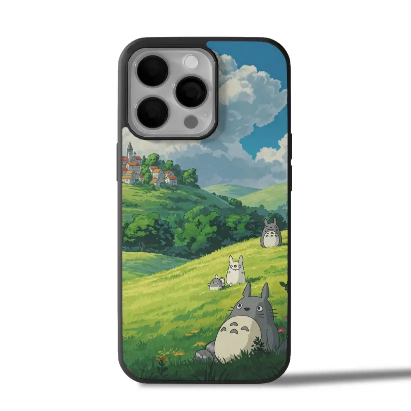 Ghibli Trending Landscape  iPhone Case Cover