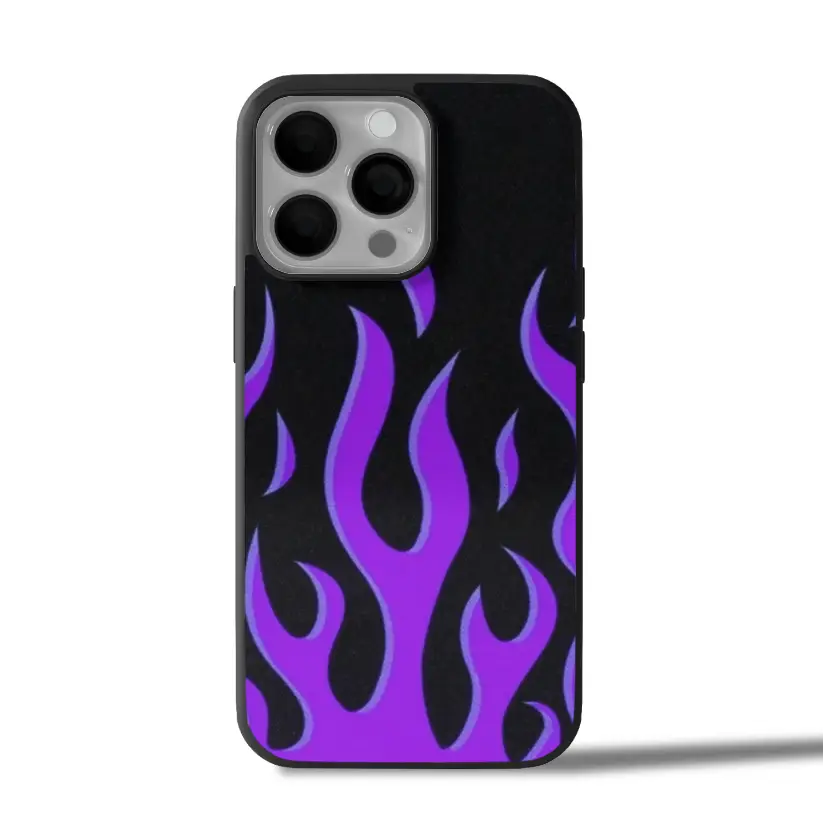 Purple Flame iPhone Case  Cover– Limited Edition