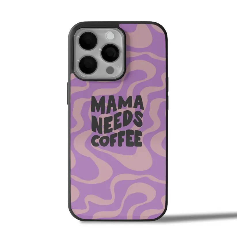 Coffee Vibes iPhone Case Cover-Purple💜