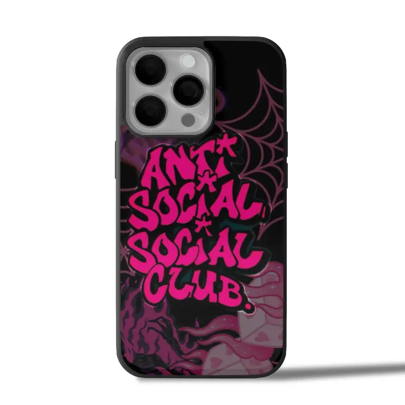Anti Social Club Gen Z -iPhone Case