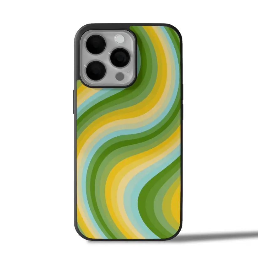 Colourful Abstract Lehar iPhone Case Cover