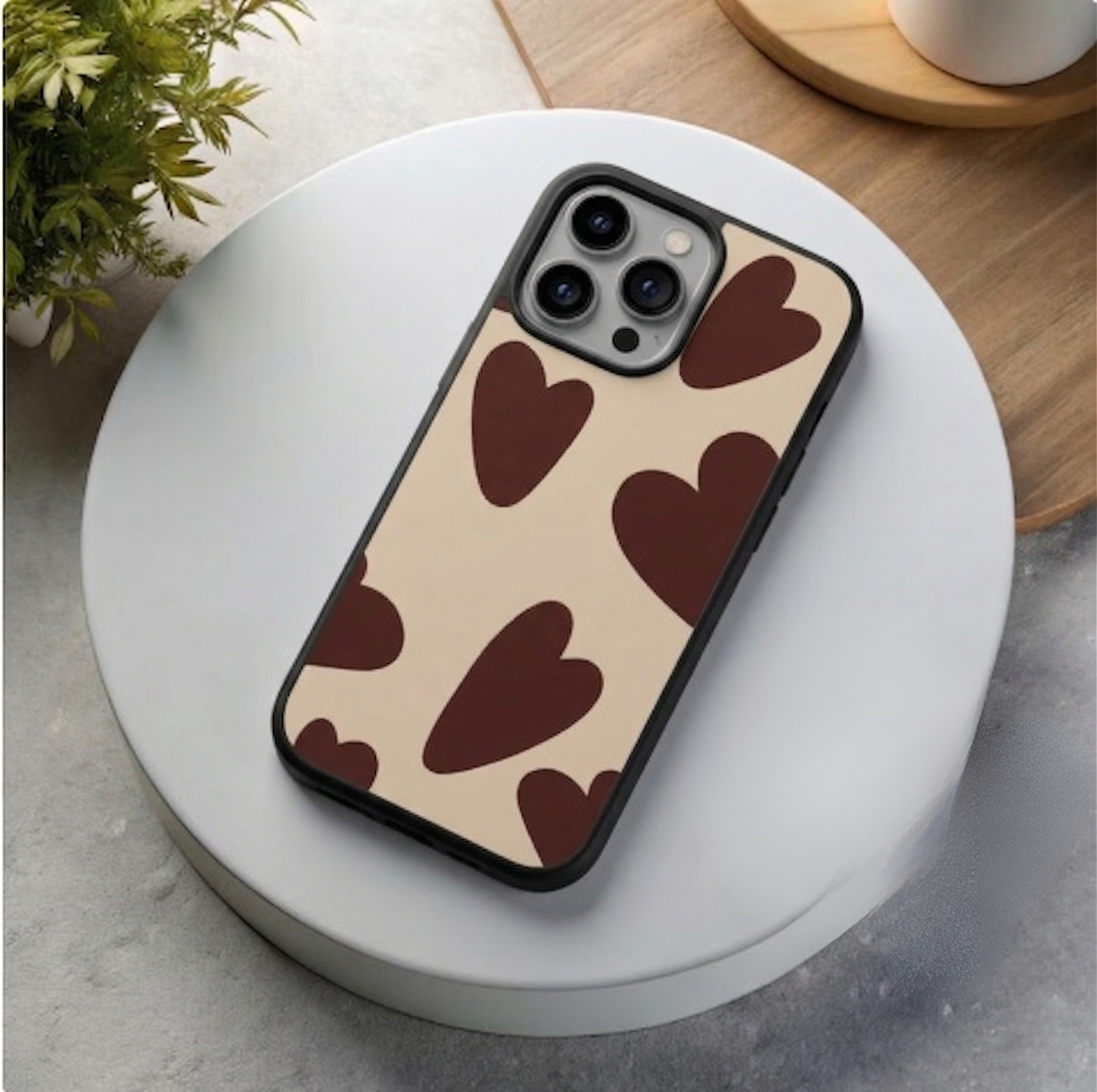 Coffee Heart Dream iPhone Case Cover