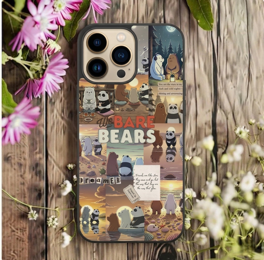 Dreamy Bears Cute iPhone Case Cover