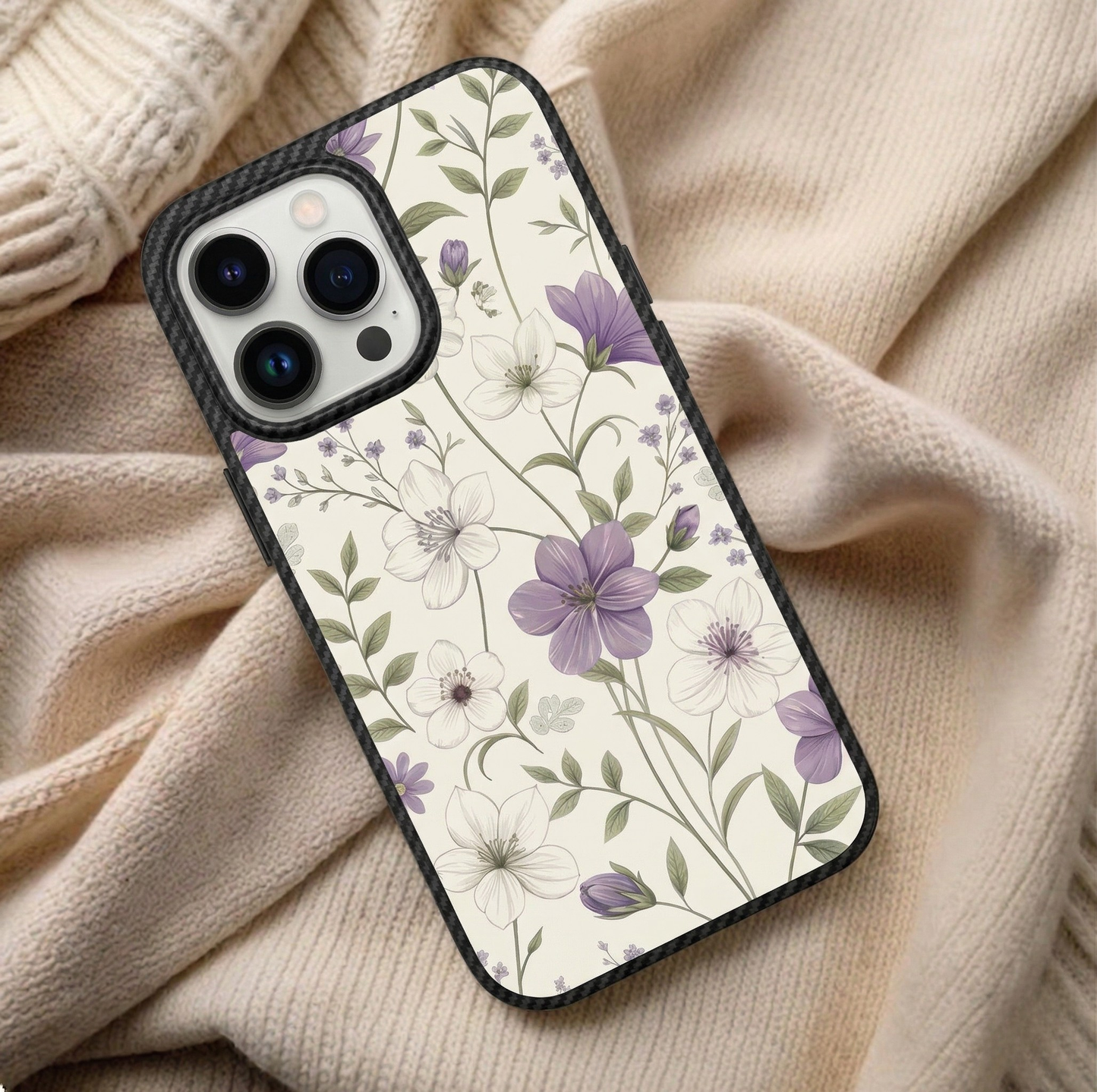 Lavender Bloom iPhone Case Cover