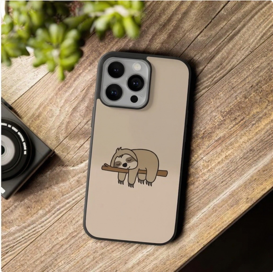 Lazy Sloth Bliss iPhone Case Cover
