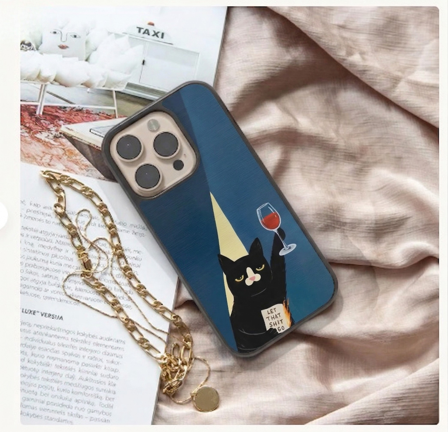 Chill Cat Vibes iPhone Case Cover