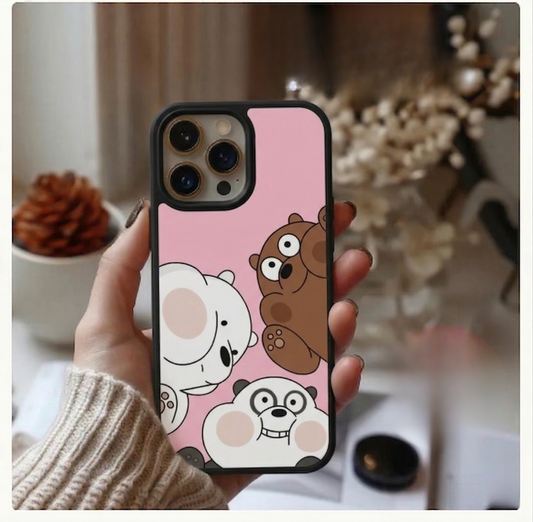 Bear Buddies Cute iPhone Case Cover