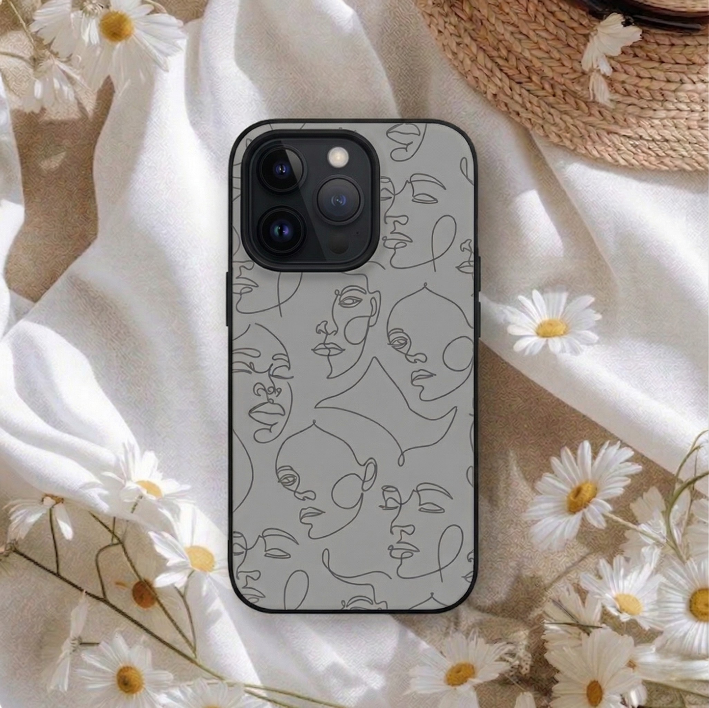 Abstract Faces iPhone Case Cover