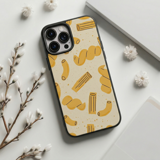 Golden Macaroni Bliss iPhone Case Cover