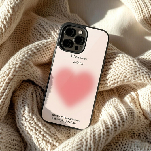 Blurry Heart Attract Love iPhone Case Cover