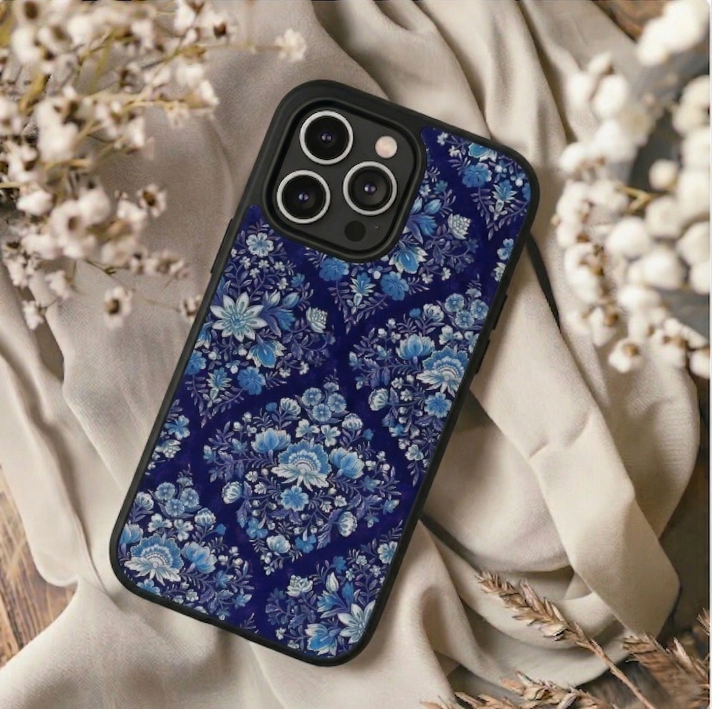 Midnight Blossom Aura iPhone Case Cover