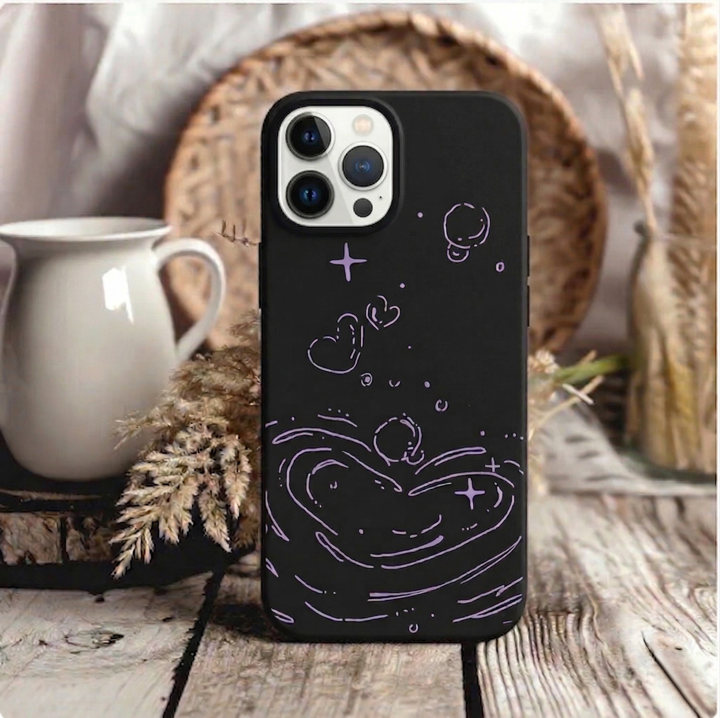 Midnight Cosmic Love iPhone Case Cover