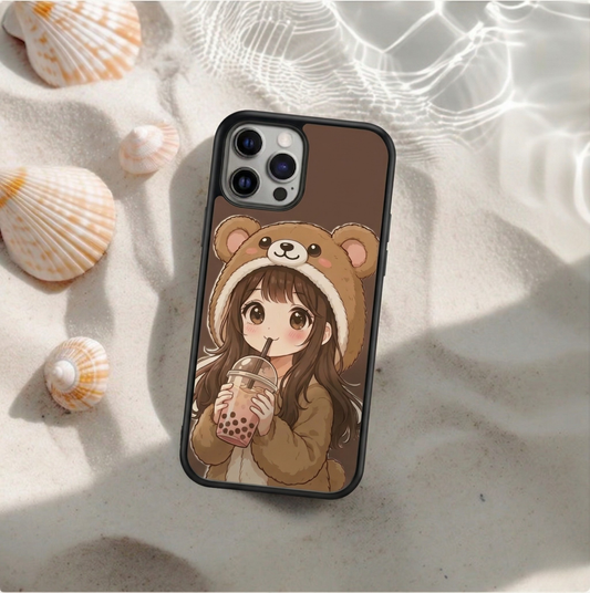 Bubble Bear Cute iPhone Case Cover