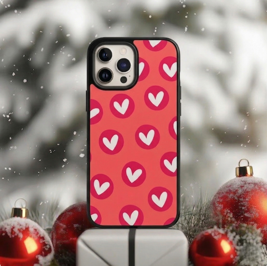 Bold Hearts iPhone Case Cover