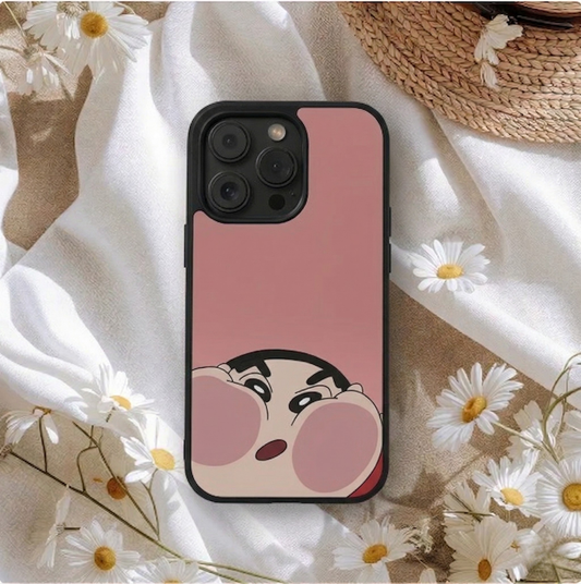 Blush Peek Cute iPhone Case Cover