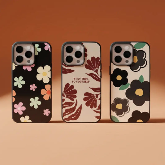 Retro Blossom Phone Covers Combo