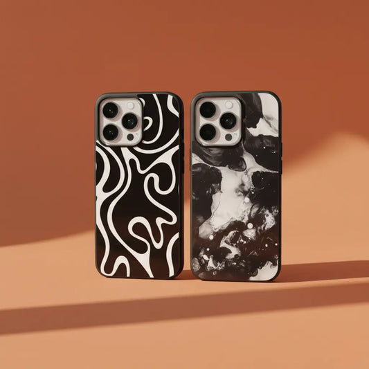Midnight Abstract Phone Covers Combo