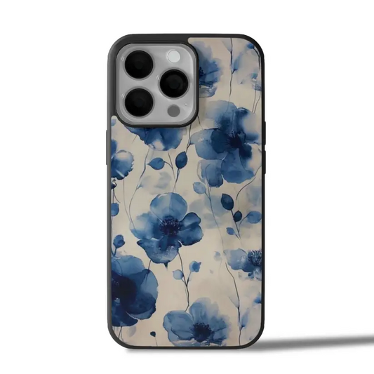 Blue Blossom Mist iPhone Case Cover