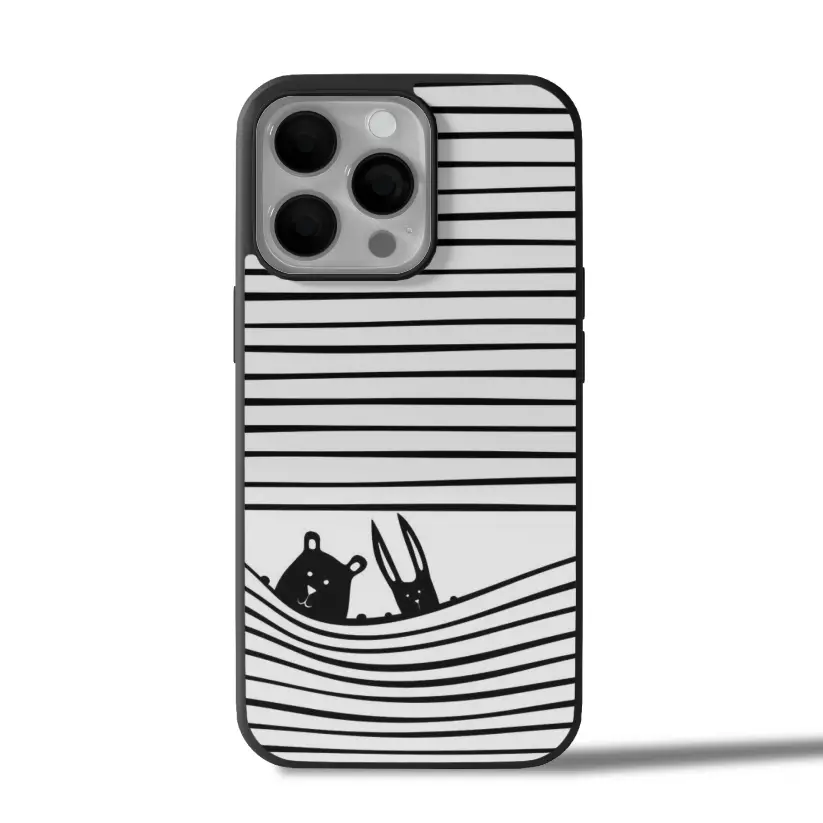 Peekaboo Pals Cute iPhone Case Cover