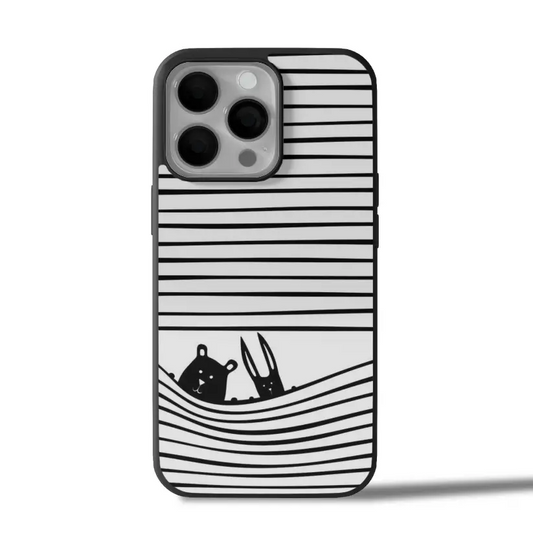 Peekaboo Pals Cute iPhone Case Cover