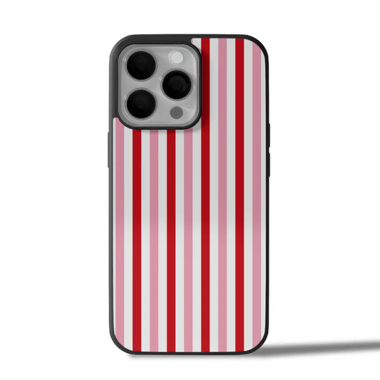 Candy Stripe Charm iPhone Case Cover