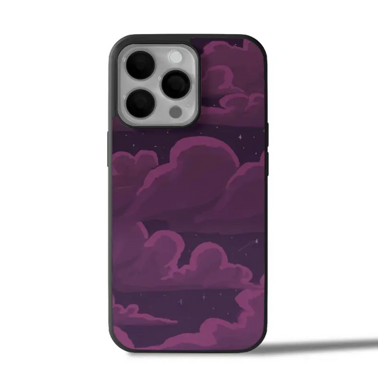 Midnight Plum Skies iPhone Case Cover