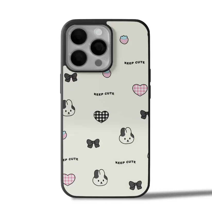 Bunny Bliss Cute iPhone Case Cover