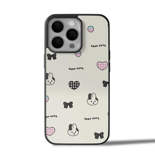 Bunny Bliss Cute iPhone Case Cover