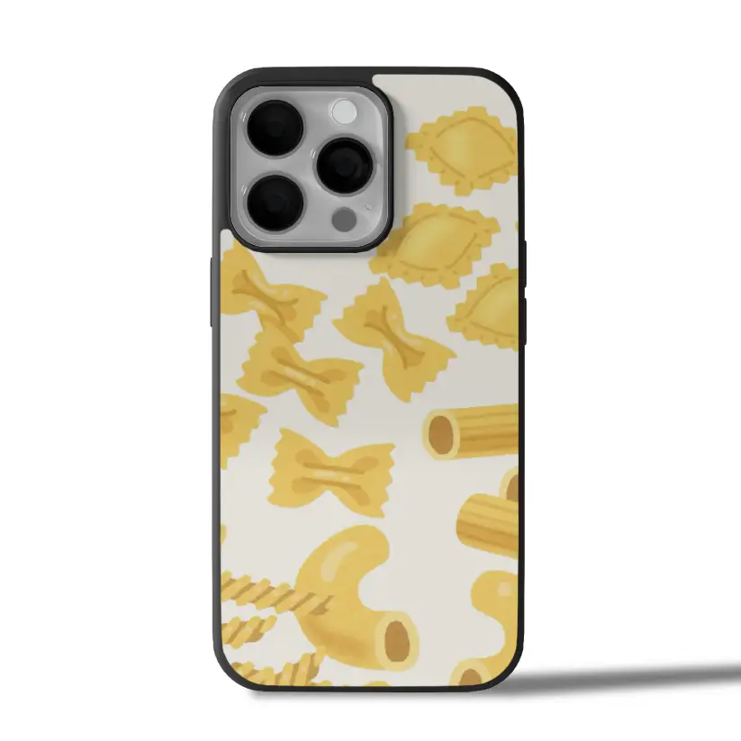 Golden Pasta Bloom iPhone Case Cover