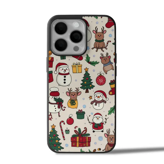 Christmas Cheer Whimsy iPhone Case Cover