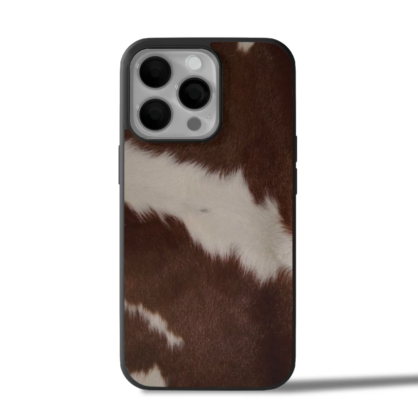 Brown Beige Luxury Animal Fur iPhone Case Cover