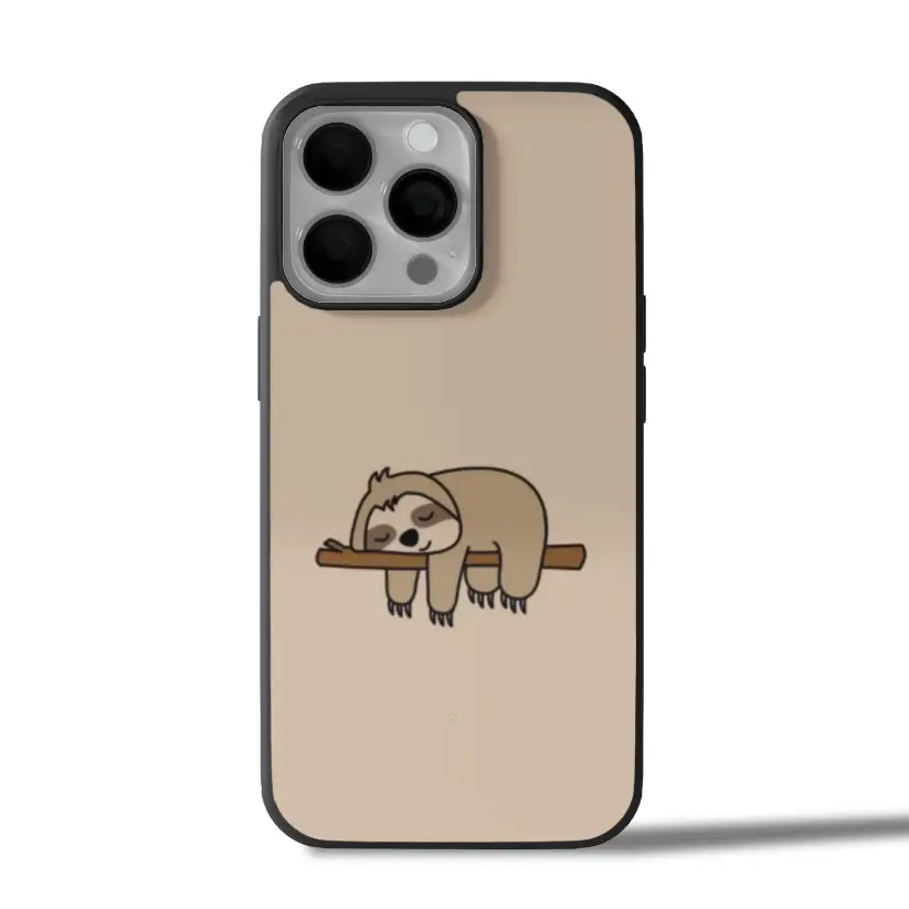 Lazy Sloth Bliss iPhone Case Cover