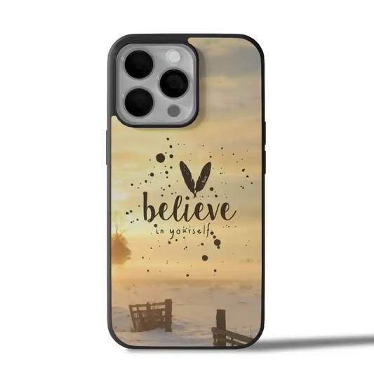 Believe Glow iPhone Case Cover