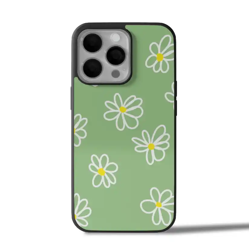 Mint Daisy iPhone Case Cover