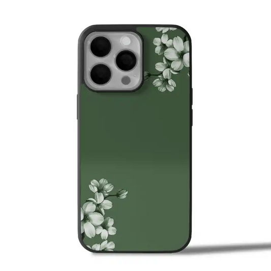 Emerald Blossom iPhone Case Cover