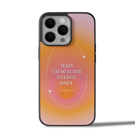 Main Character Energy iPhone Case Cover