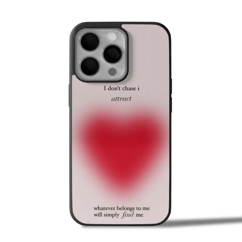 Blurry Heart Attract Love iPhone Case Cover