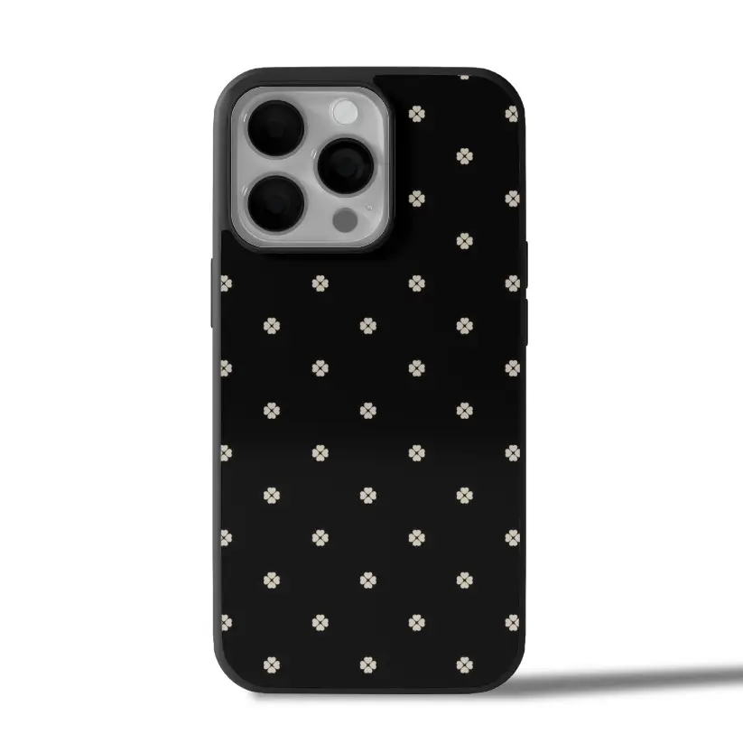 Mini Daisy Black iPhone Case Cover