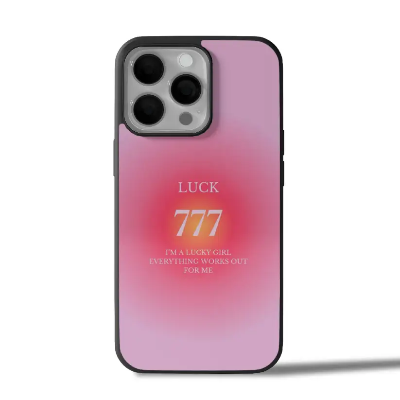 Pink 777 iPhone Case Cover