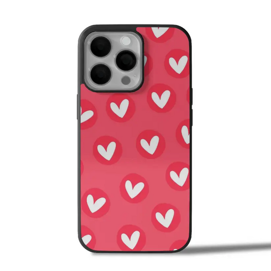 Bold Hearts iPhone Case Cover